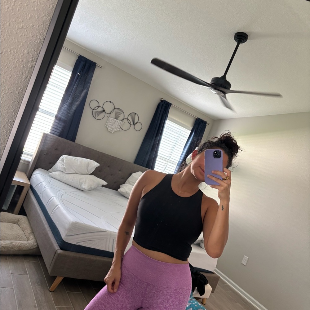 Black Athleta Bra Top and